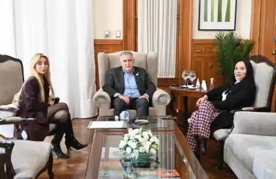 Jaldo recibió a la intendenta de Graneros y analizó los preparativos para un aniversario clave