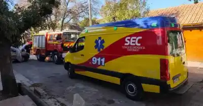 Incendio en una casa de Guaymallén: lo que hallaron los bomberos en el dormitorio