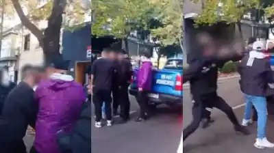 Chocó dos autos, se negó al test de alcoholemia y agredió a tres policías en La Plata