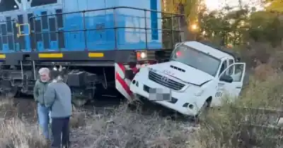 Chocó contra un tren de carga en Luján: el insólito detalle que pocos esperaban