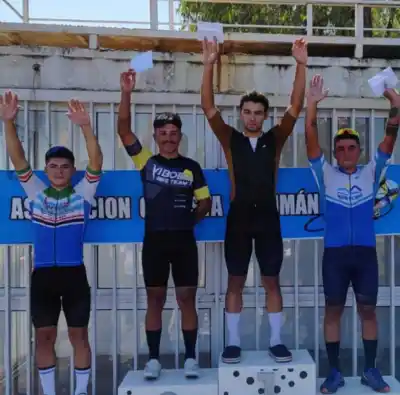 Gran Victoria de Thiago Olarte en el Ciclismo Tucumano