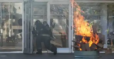 Más de 500 personas vivieron un simulacro de incendio: lo que pasó adentro dejó una lección clave