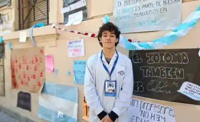 Había terminado de hablar frente a las cámaras y recién entendió lo que pasó: el video se viralizó