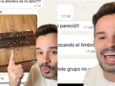 Por colillas de cigarrillo en la alfombra, un chat de vecinos explotó y la pelea terminó con un giro inesperado