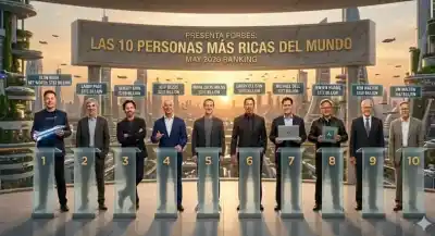 Las 10 personas más ricas del mundo: un hito histórico y un argentino en la lista