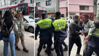 Un roce entre una bici y un auto terminó a los tiros en pleno microcentro