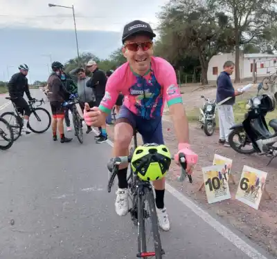 Esteban Agüero ganó su categoría en Termas