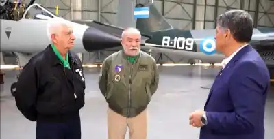 Grabaron a veteranos de Malvinas y lo que dijeron sobre los combates aéreos sorprendió a todos