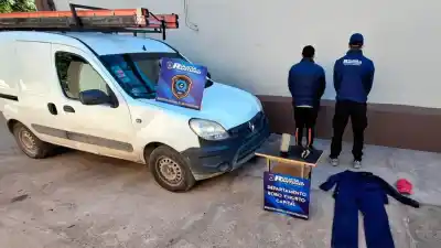 Cortó la fibra óptica y dejó a 500 vecinos sin internet: lo que la policía encontró en su camioneta