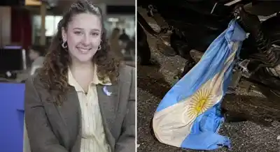 Salió a festejar el Mundial con la bandera al cuello y lo que pasó después la marcó para siempre