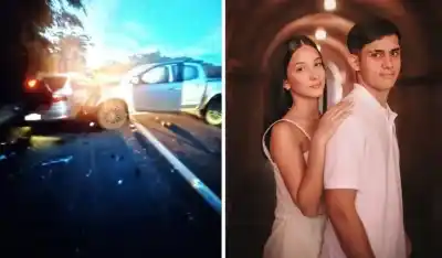 Se casaron hace 20 días y lo que pasó después en la ruta es desgarrador