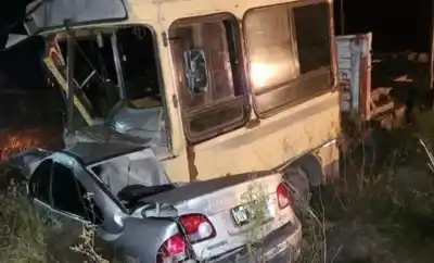 Chocaron de frente y el hallazgo en el interior del auto conmocionó a todos