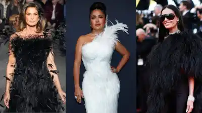 El look con plumas que dejó a todos sin aliento en la pasarela de Gucci