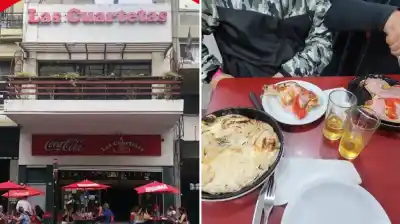 Cenó en una de las pizzerías más clásicas de Buenos Aires y mostró el ticket: cuánto pagó por todo