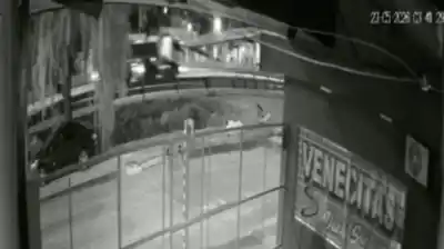Un camión perdió el control, chocó contra un puente y lo derrumbó en la Panamericana