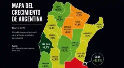 El insólito error en el mapa de Milei que borró a una provincia entera