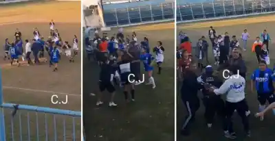 Brutal Pelea en la Liga Femenina de Fútbol Tucumano