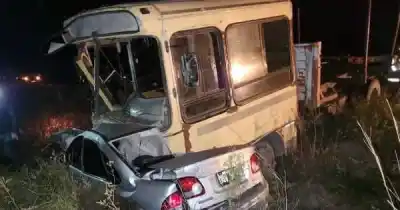 Iban al velorio de un hermano y el viaje terminó en tragedia: tres muertos en un choque frontal