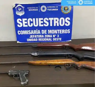 Secuestraron Armas de Fuego a Gitanos en Monteros
