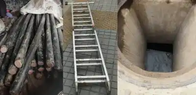 Robaban cables en Villa Devoto y fueron atrapados en una alcantarilla: lo que hallaron adentro