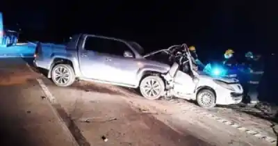 Una familia entera murió en segundos: el brutal choque en la Ruta 6 que conmociona a San Vicente
