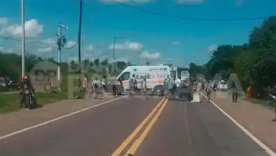 Chocó contra una moto en la Ruta 9 y lo que pasó después es escalofriante: huyó del lugar