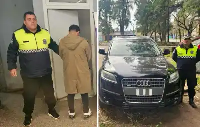 Circulaba en un auto de alta gama y al ver a la policía intentó huir: el motivo de su desesperación