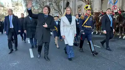 Milei va al Tedeum del 25 de mayo en medio de una interna feroz y sin Villarruel