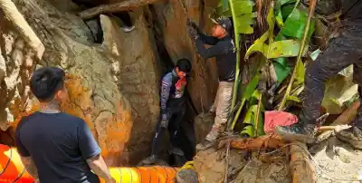 Entraron a una cueva a buscar oro y el agua los atrapó: el dramático rescate en Laos