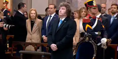 Milei evitó el choque con García Cuerva pero calificó de ‘exagerado’ hablar de terrorismo en redes