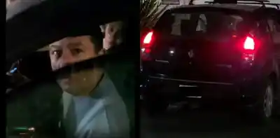 Lo filmaron manejando pese a tener prohibición judicial: la víctima lo reconoció en un shopping y lo grabó