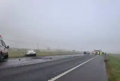 Choque frontal en la Ruta 205: la maniobra que terminó en tragedia