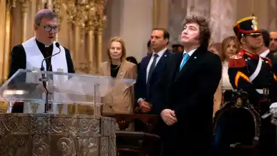 “No me parece que sea terrorismo”: la polémica respuesta de Milei a García Cuerva tras el Tedeum
