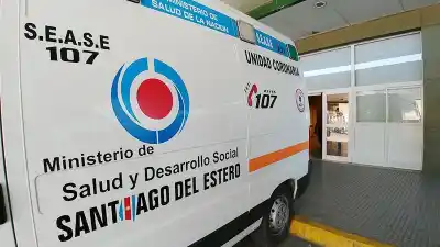 Cayó de un pallet de adoquines y terminó en shock room: el grave accidente laboral en La Banda