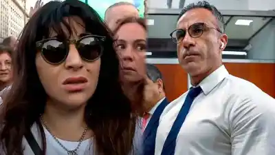 La indignación de Gianinna Maradona en el juicio: el brutal gesto de Luque que la dejó helada