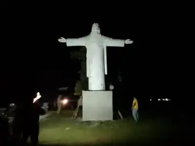 Cristo Redentor de Sargento Moya: el segundo más grande de Tucumán