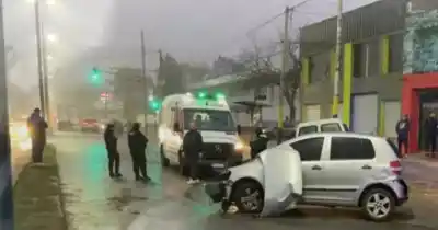 Por la niebla, un choque múltiple en Mendoza y Donado dejó a todos con el corazón en la boca