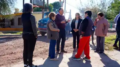 El intendente Nediani llegó al barrio La Fraternidad con un operativo que promete cambiar la vida de los vecinos