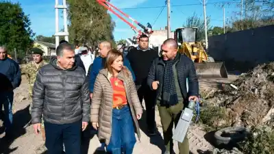 Lo que encontraron en un baldío de barrio Parque y la promesa de la intendente