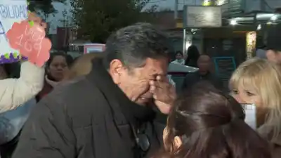 El abuelo de Agostina se quebró al hablar del reencuentro: “No hay dudas de que es ella”