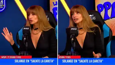 Se levantó y se fue en pleno vivo: el momento que nadie esperaba de Solange Abraham