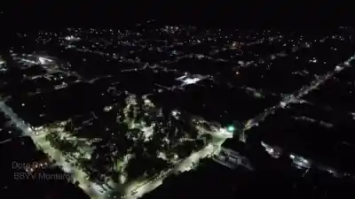 VIDEO| Monteros bajo la Luz de la Luna: “Imágenes desde los Drones de los Bomberos Voluntarios”