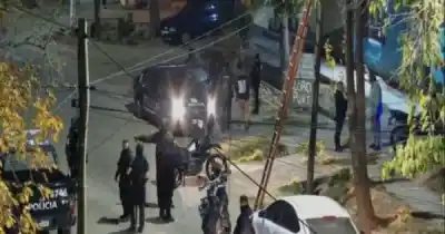 Cámaras del CEO detectaron una conexión ilegal y la policía llegó antes de que terminaran