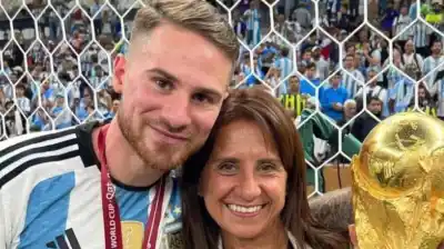La mamá de Mac Allister reveló la promesa que le hizo a un vecino y dejó helados a todos