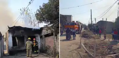Susto en Monteros Viejo por el “Feroz Incendio” de una Casa