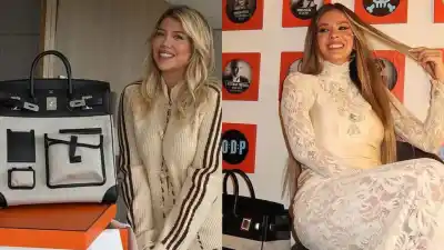Wanda Nara se compró el mismo bolso Hermès que la China Suárez y el detalle que descolocó a todos