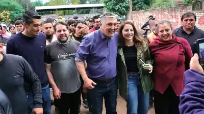 Intendente Nediani sorprendió a los vecinos con un operativo que nadie esperaba
