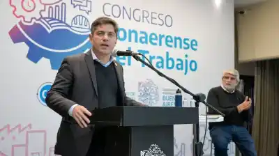 Kicillof lanzó una dura advertencia sobre el empleo y apuntó contra Milei: “El verdadero riesgo es el Riesgo Milei”