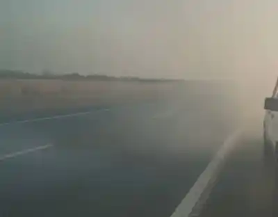 Peligro en la Ruta 38: El “Humo” dejó sin “Visibilidad” a los Conductores