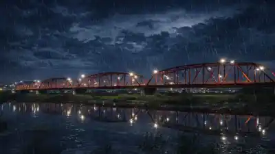 Clima en La Banda: alerta por lluvias que no dan tregua este fin de semana